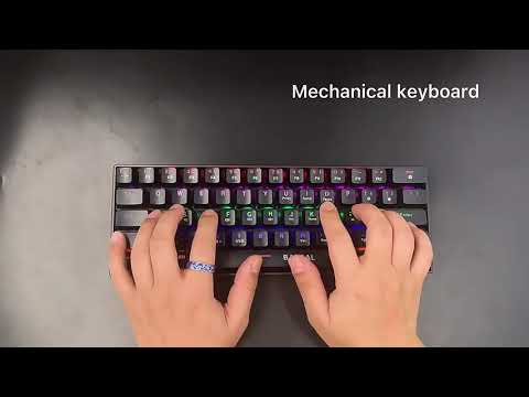 BAJEAL mechanical keyboard მაღაზია ტექნოსითი ტელ.568-888-878